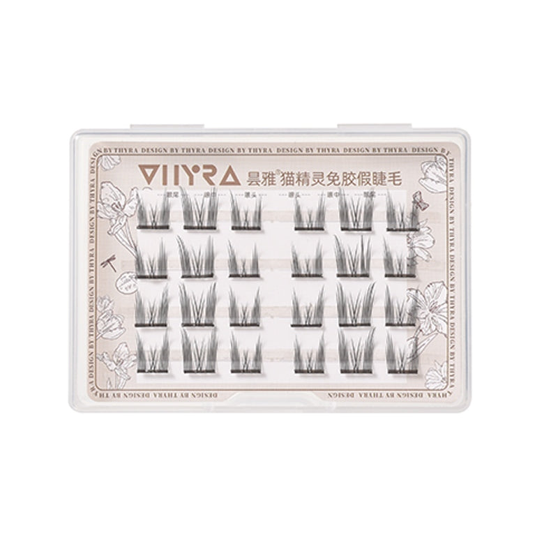 Thyra False Eyelashes Cat Elf