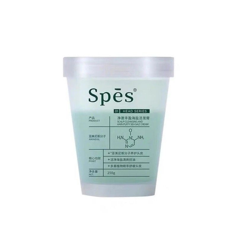 Spes Scalp-cleansing Hair-puffy Sea Salt Cream