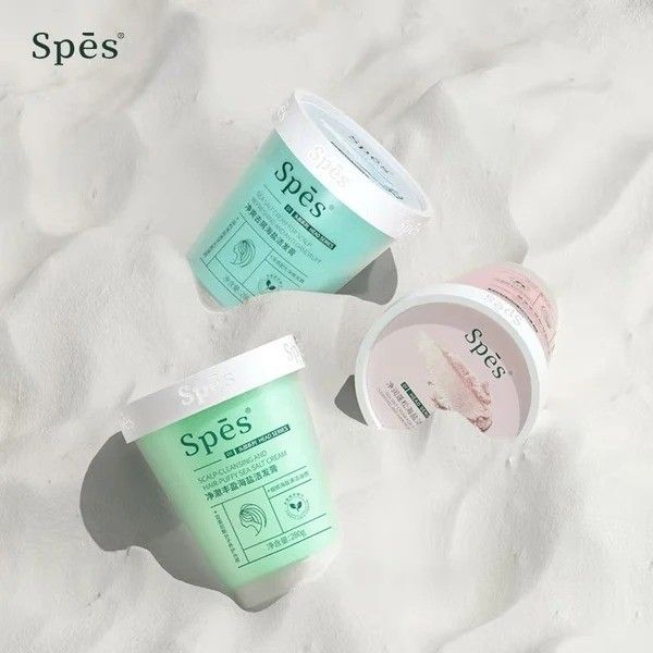 Spes Sea Salt Cream For Scalp Refreshing Anti-dandruff Shampoo 280g