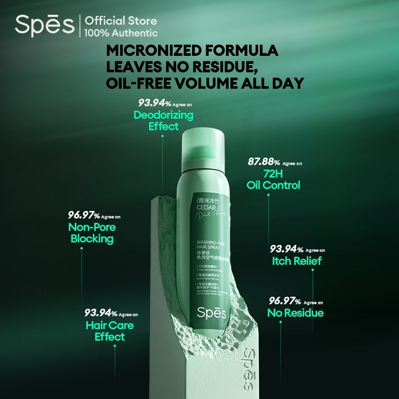 Spes Washing-free Hair Spary Gardenia 150ml