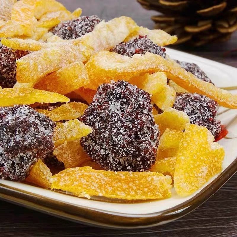 Mei Ting Ri Ji Orange Peel Plum 158g