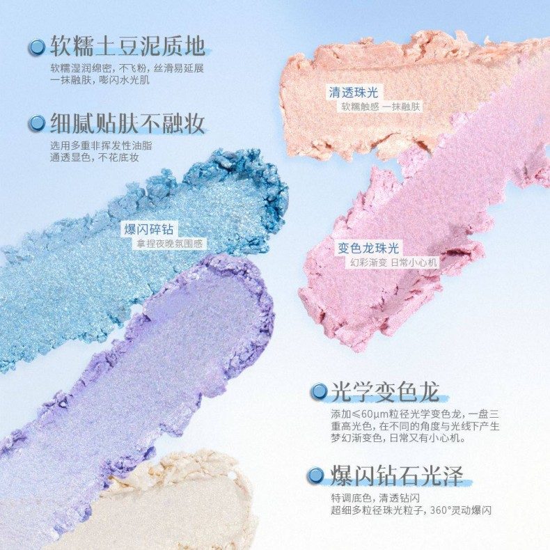 Truth'Key Sunlit Golden Mountain Highlighter Powder #01