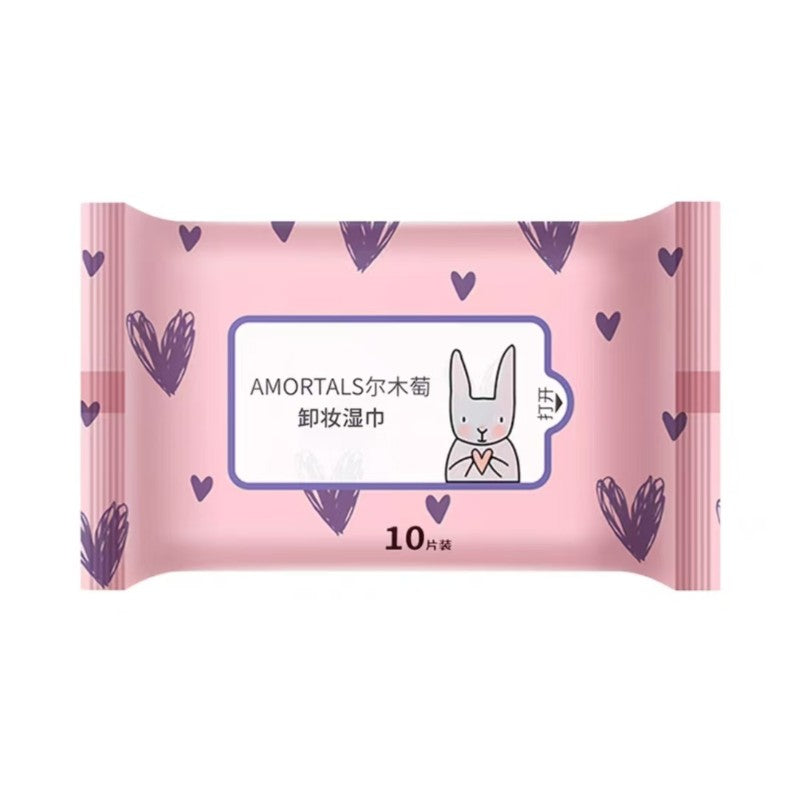 Amortals Makeup Remover Wipes Deep Cleansing 10pcs