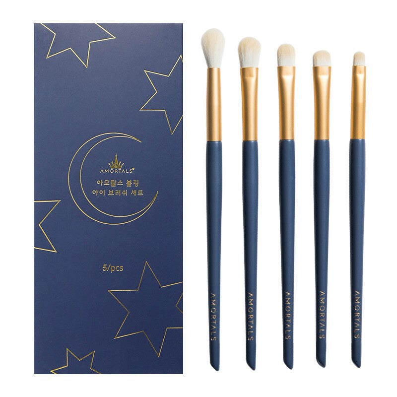 Amortals Makeup Brush Set For Eyes 5pcs
