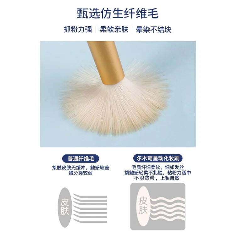 Amortals Makeup Brush Set For Eyes 5pcs