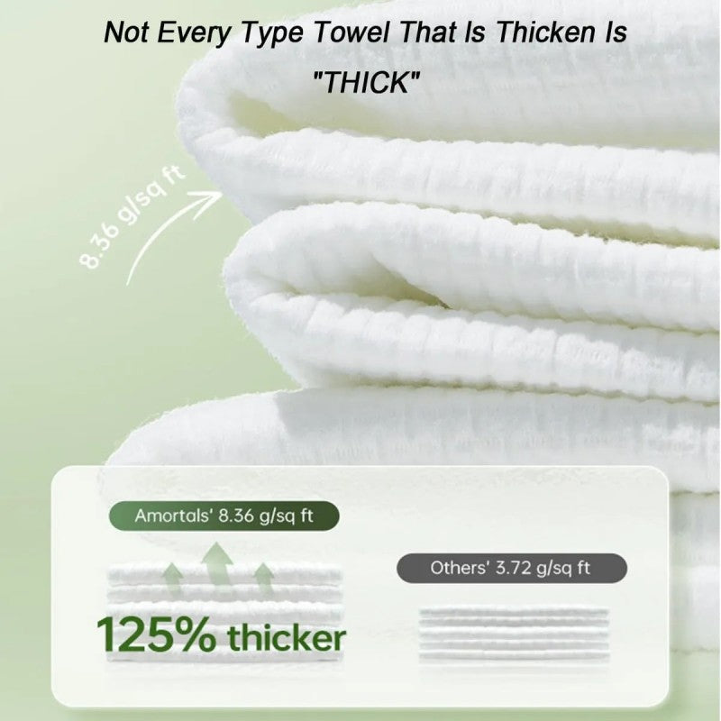 Amortals Thicken Soft Skin-Friendly Facial Towel Pull Out 70pcs