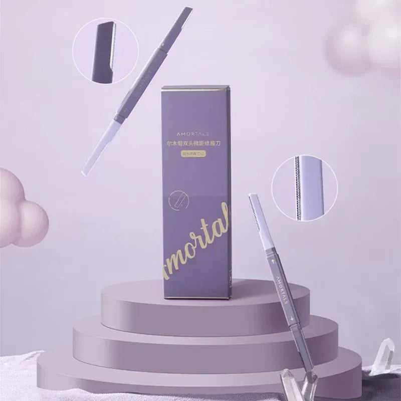 Amortals Double-head Eyebrow Trimmer 1pcs