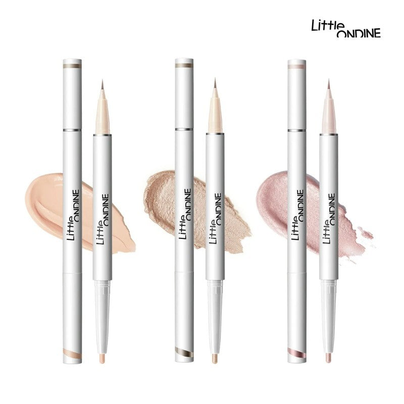 Little Ondine小奥汀双效立体卧蚕笔自然提亮#04微醺粉钻
