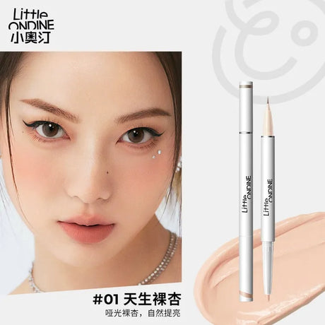 Little Ondine Double-ended Tear Bag Liner Pen #01 Nude Apricot