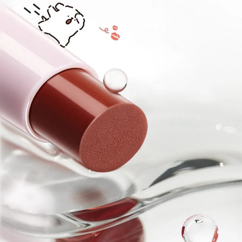 Little Ondine小奥汀水光嘟嘟固体唇蜜线条小狗联名款#01嘤嘤裸粉