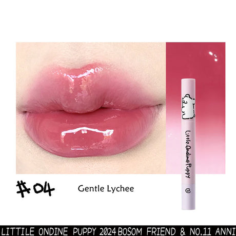 Little Ondine Line Puppy Series Jelly Lip Balm #04 Gentle Lychee