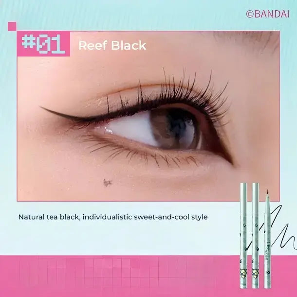 Little Ondine Tamagotchi Pixel Pals Ultra-Fine Liquid Eyeliner #01 Reef Black