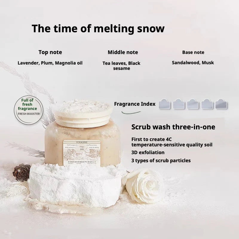 Roopy Fruit Acid Body Scrub The Time Of Melting Snow 150g