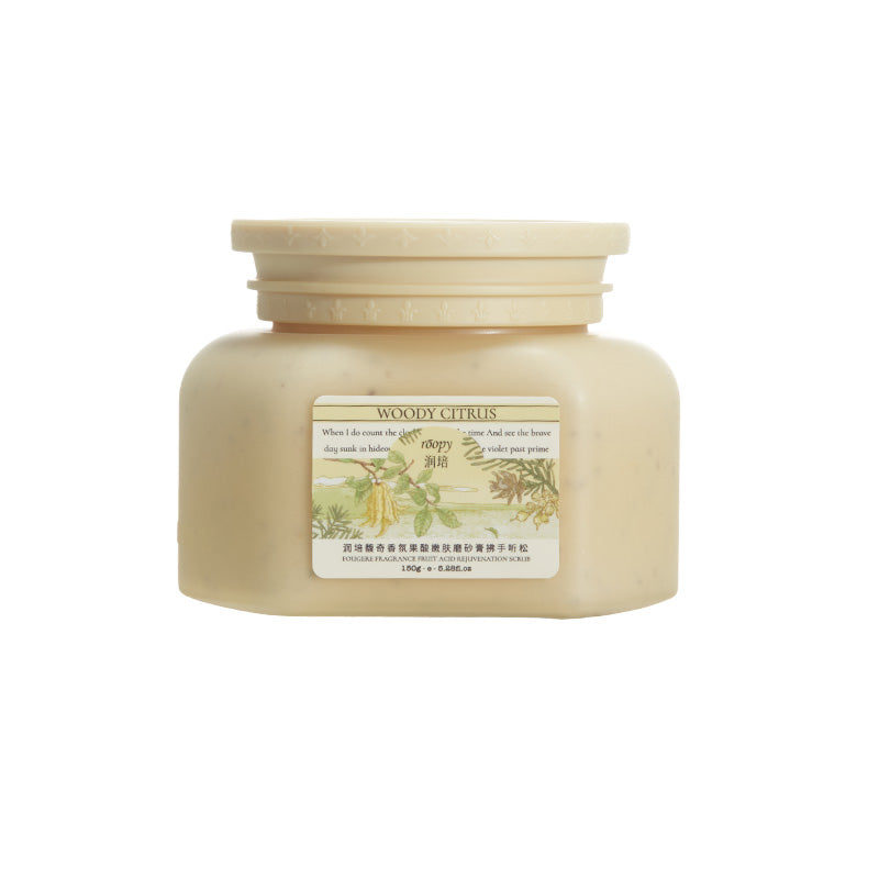 Roopy Fougere Fragrance Fruit Acid Body Scrub Hands Picking Pine 150g