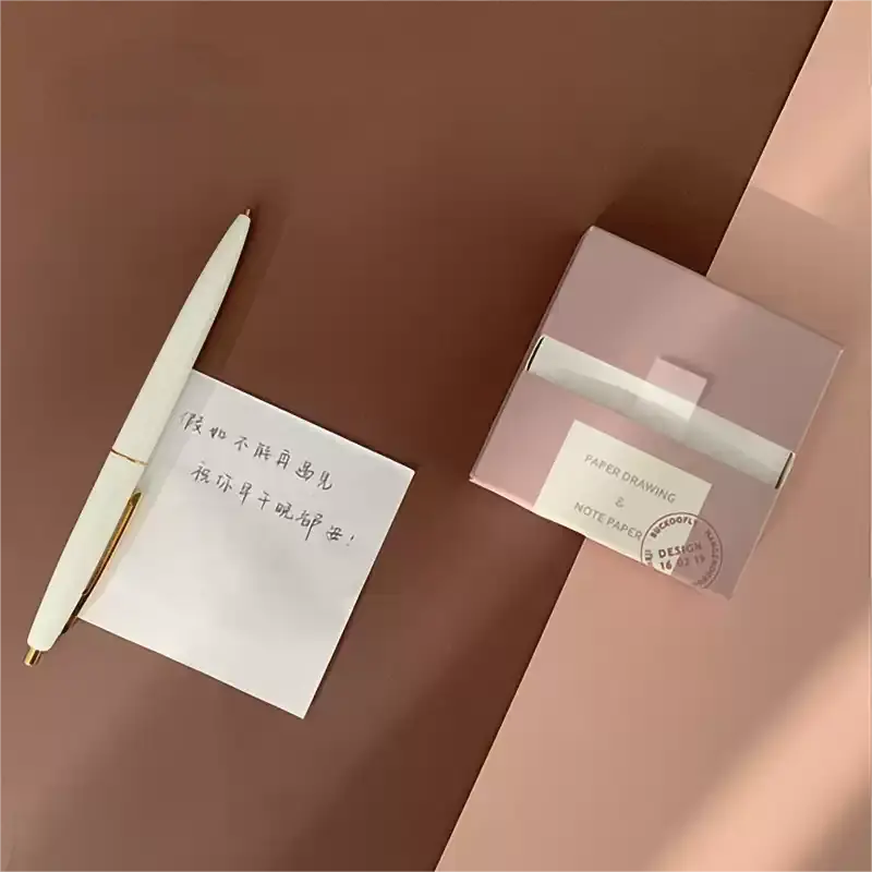 Buckoofly Removable Sticky Notes Pink