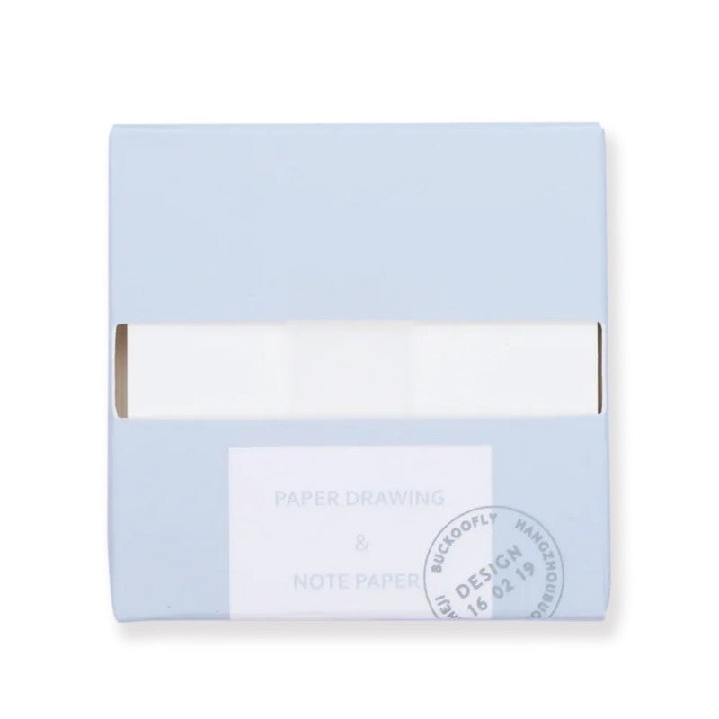 Buckoofly Morandi Color Pull-Out Sticky Notes Blue