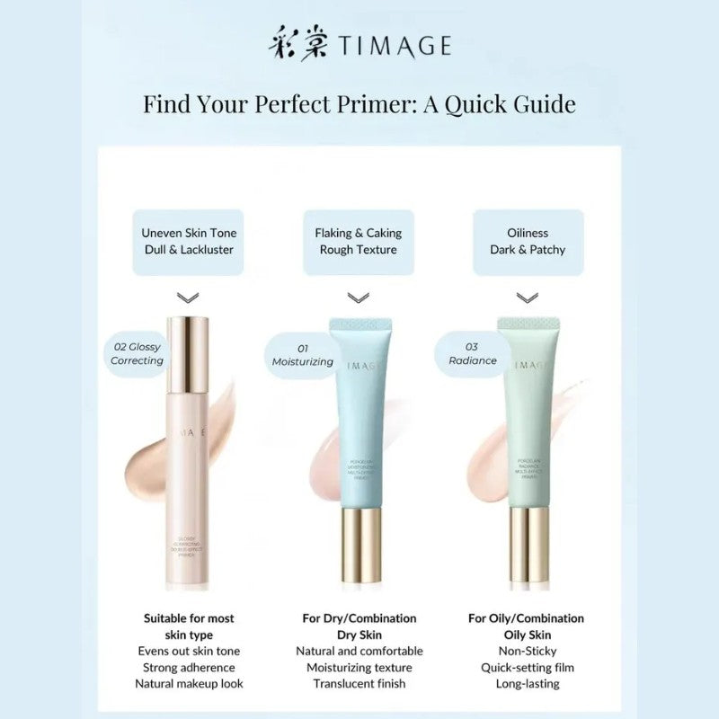 Timage Porecelain Multi-effect Primer #01 Moisturizing 40g