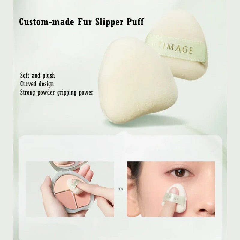 Timage Three Color Blusher Palette #02 Shy Peach Blossom