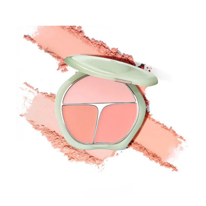 Timage Three Color Blush Palette #03 Playful Apricot