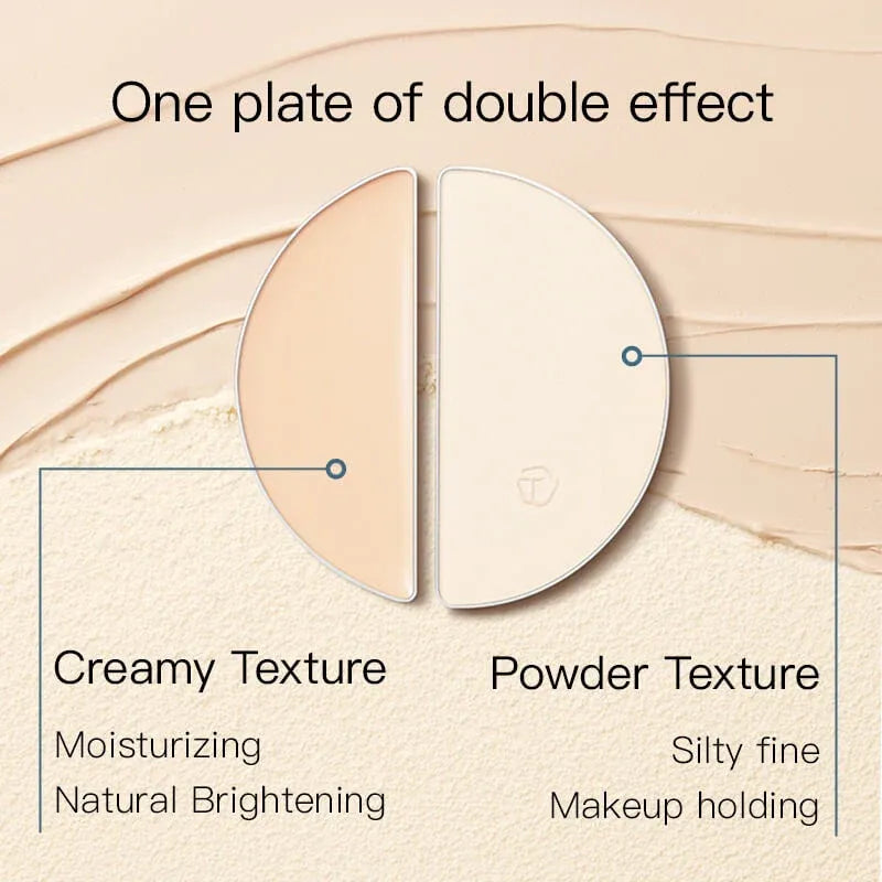 Timage Two-Shade Matte Highlight Powder & Cream #01 Natural Skin Tone