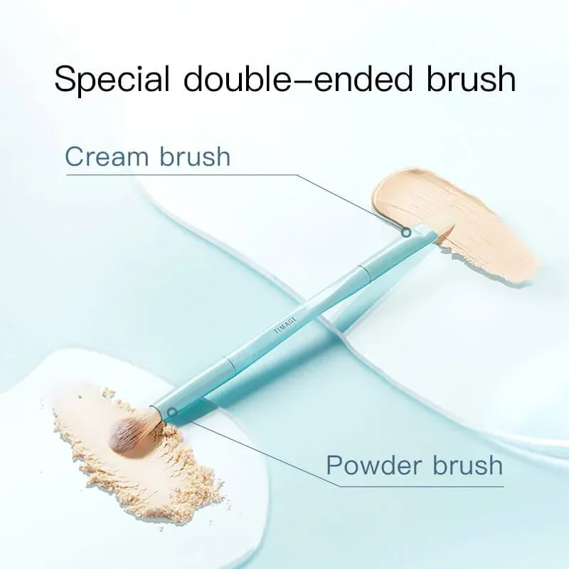 Timage Two-Shade Matte Highlight Powder & Cream #01 Natural Skin Tone