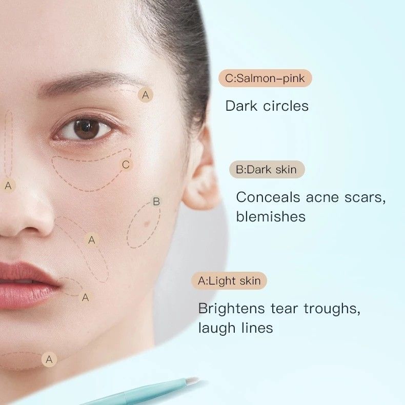 Timag Jady Creamy Concealer Palette #01 Medium Skin Tone