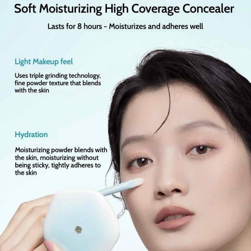Timage Moisturizing Flawless Three-color Concealer Cream #02 Fuyu Palette