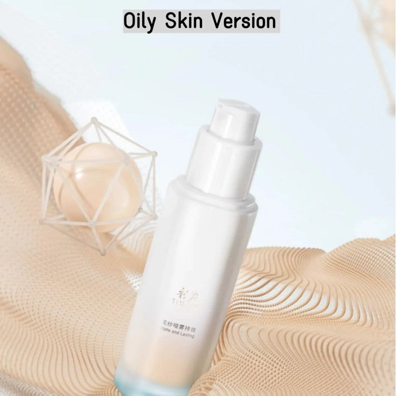 Timage Matte Oil-Control Liquid Foundation For Oil Skin #110 Cloud Yarn 30ml