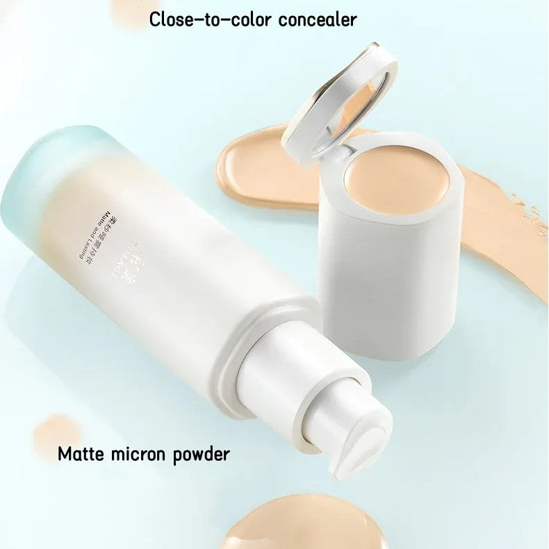 Timage Matte Oil-Control Liquid Foundation For Oil Skin #110 Cloud Yarn 30ml