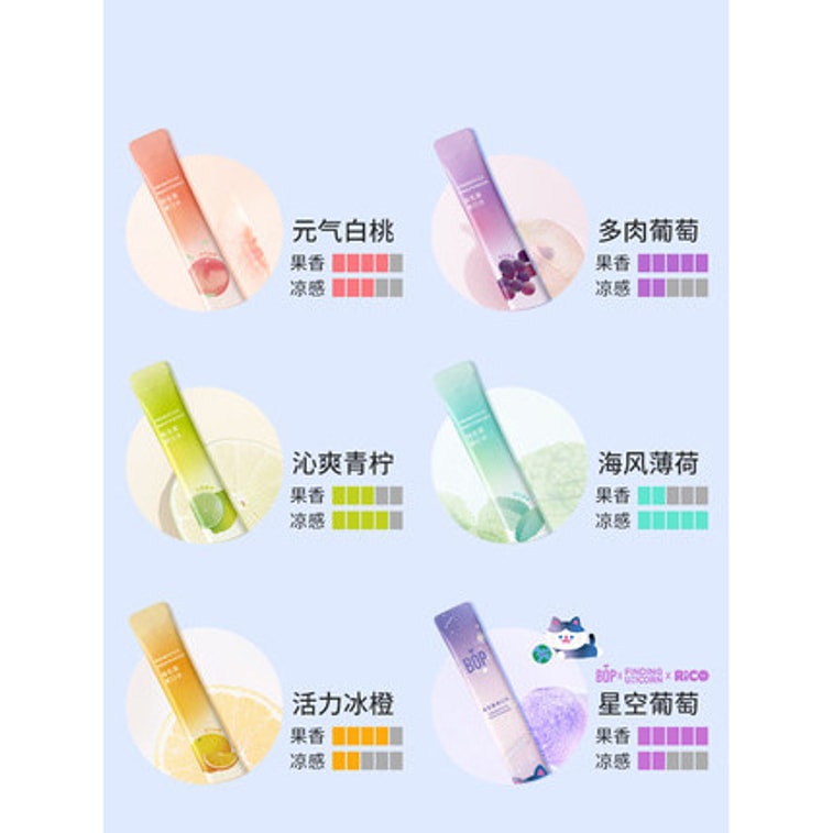 BOP Mouthwash Probiotics Vitality White Peach 20pcs