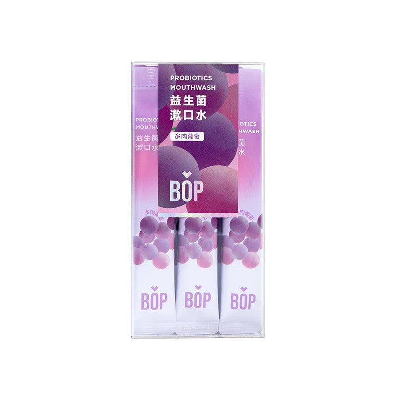 BOP Probiotics Freshen Mouthwash #Succulent Grape 20pcs