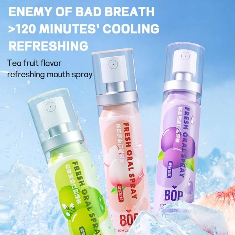 BOP Fruity Breath Freshener Spray Grape Jasmine 20ml