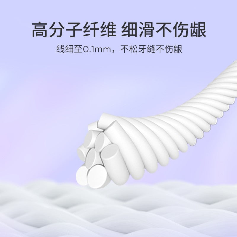 BOP Disposable Stemmed Twin-Line Fresh Floss Stick Succulent Grape 10pcs