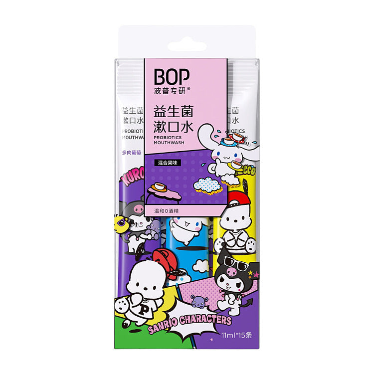 BOP Probiotics Freshen Mouthwash Sanrio Limited Edition 15pcs