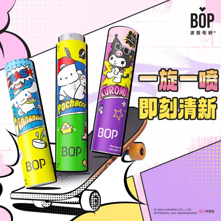BOP Fruity Fresh Mouth Spray Cinnamoroll Ice Grape 8ml