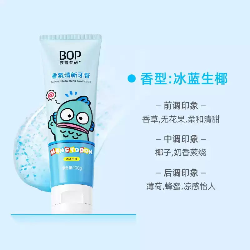 BOP Toothpaste Fresh Breath Hangyodon Coconut 100g
