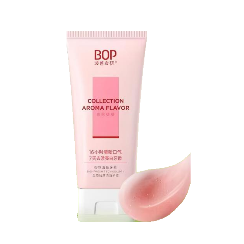 BOP Aromatic Refreshing Toothpaste White Peach 75g