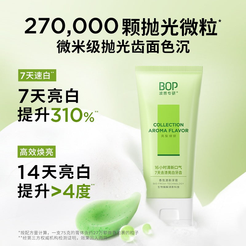 BOP Bio-Fresh Technology Toothpaste Icy Coconut 75g