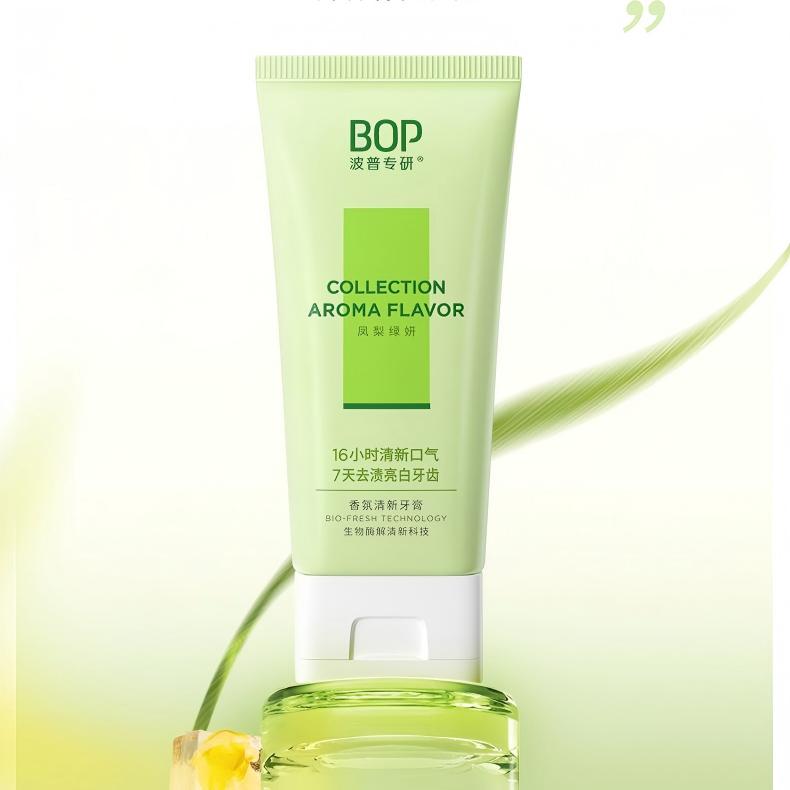 BOP Aromatic Refreshing Toothpaste Pineapple 75g