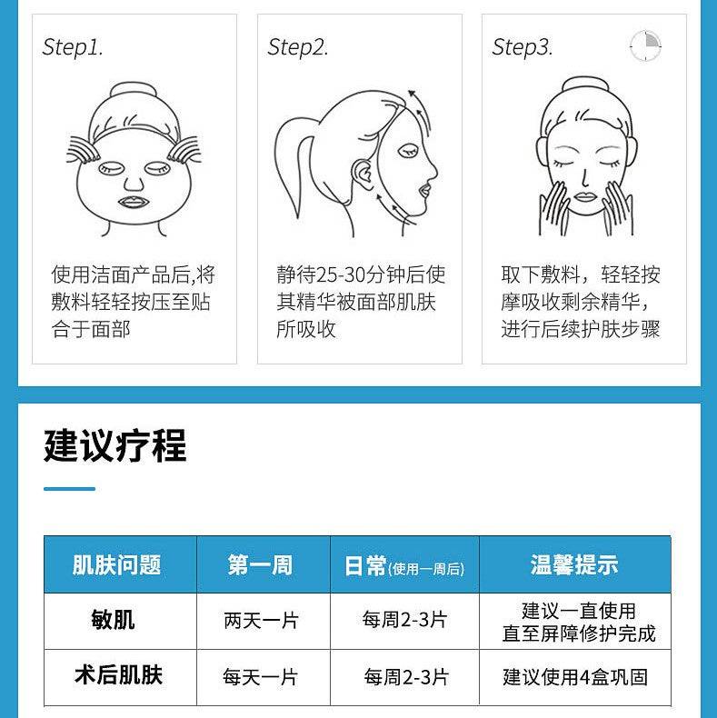 Juyou Skin Repair Dressings Blue 6pcs