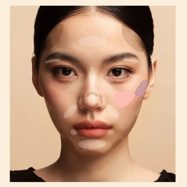 Out Of Office Double-head Multi-use Blusher Pen #Y01 Purple + Pink