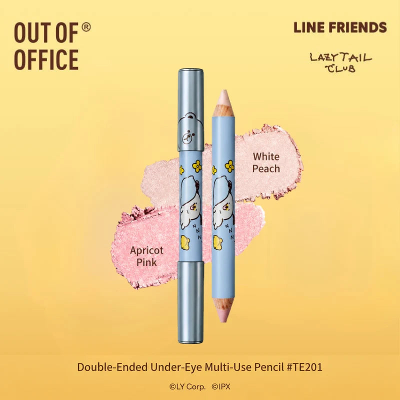 Out of Office x Line Friends Dual-Ended Under-Eye Pencil #TE201