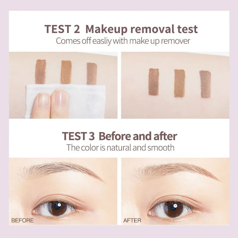 Judydoll 2 IN 1 Eyebrow Mascara #02 Gold Brown
