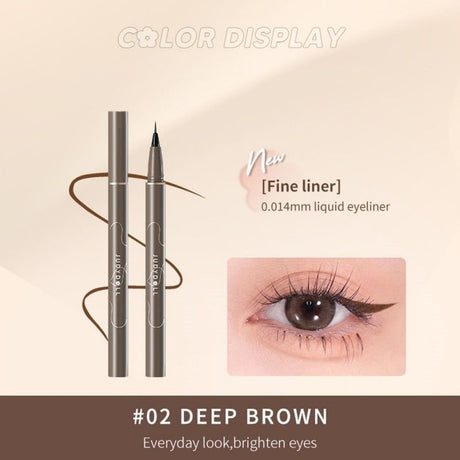 Judydoll Ultra-Fine Liquid Eyeliner Upgraded #02 Deep Brown