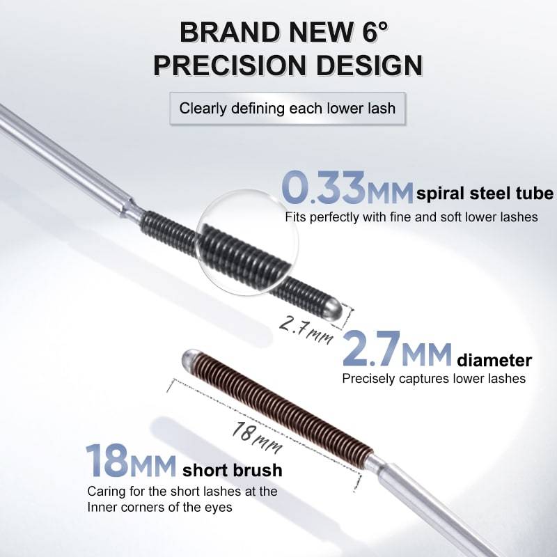 Judydoll 3D Curling Eyelash Iron Mascara #01 Black