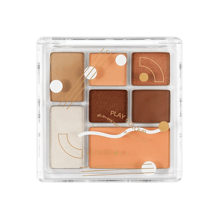 Judydoll Play Colour All in One Eyeshadow Palette #07 Caramel Milk