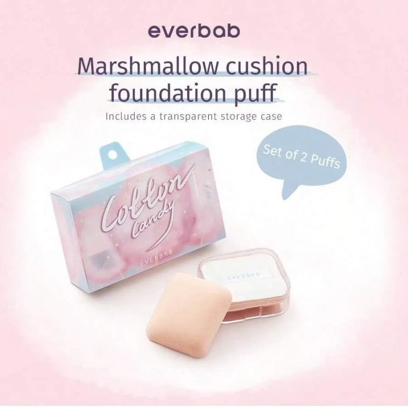 Everbab Cotton Candy Puff 2pcs