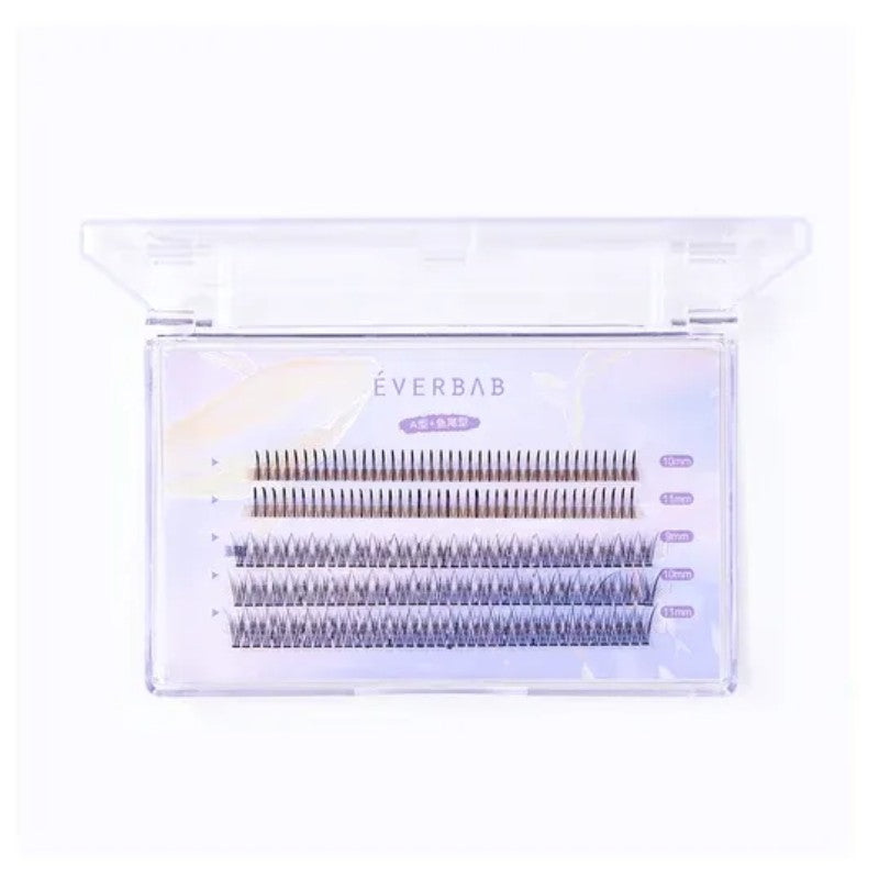 Everbab Single Cluster False Eyelashes Mixed Pack