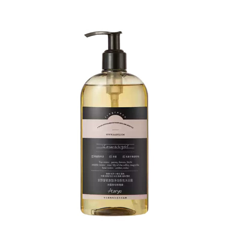 Aarye Moisturizing Shower Gel Body Wash Cool Lychee & Rose 300g