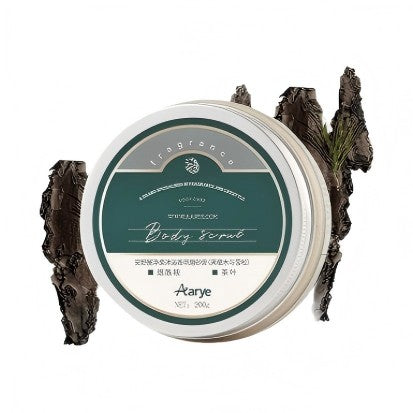 Aarye Sea Salt Fragrance Body Scrub Ebony & Cedarwood 200g